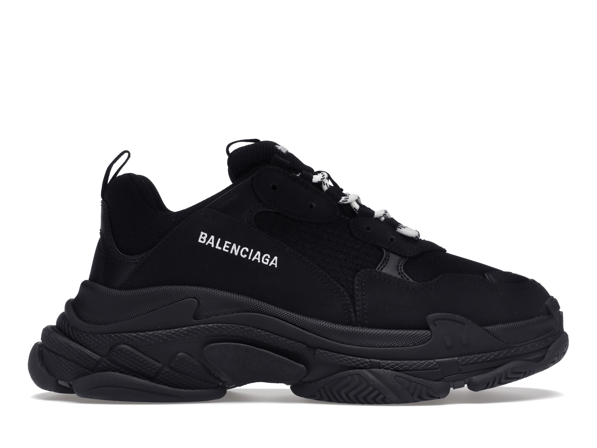 Balenciaga Triple S Black (2021) - vstockx