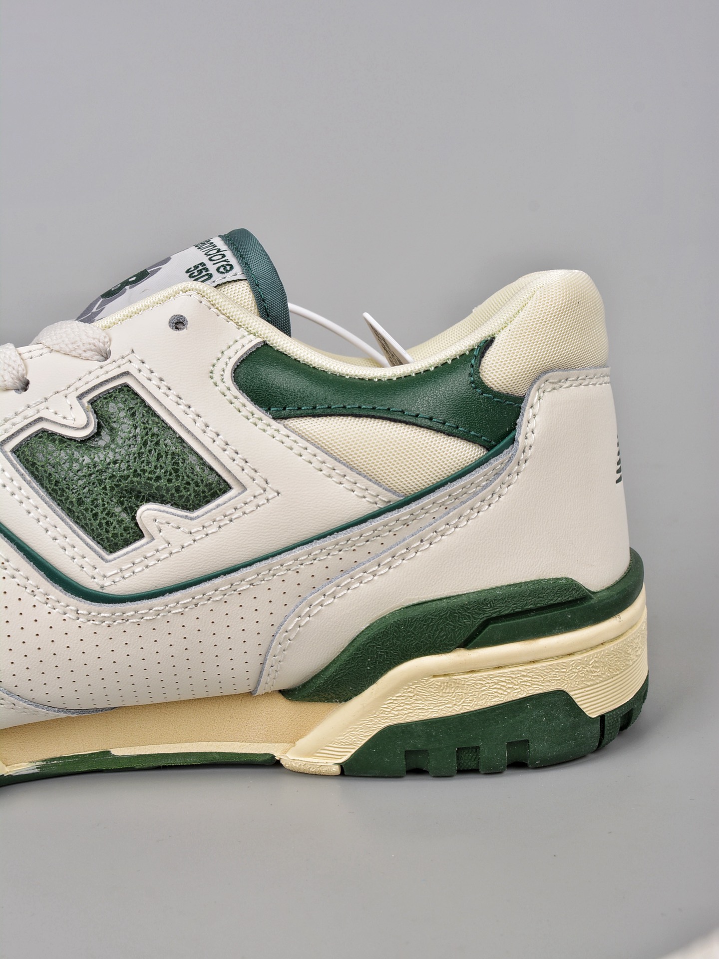 New Balance 550 Aime Leon Dore White Green - vstockx