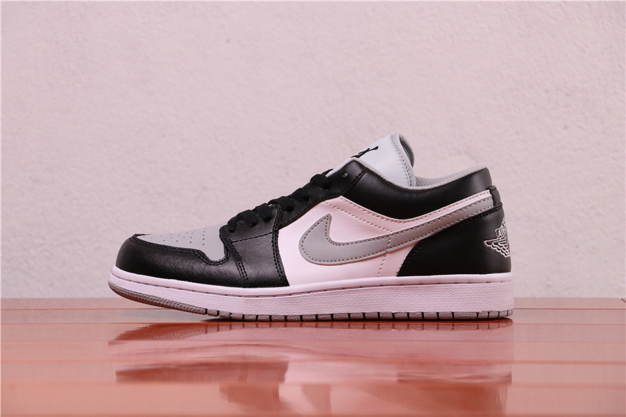 Jordan 1 Low Black White Grey - vstockx