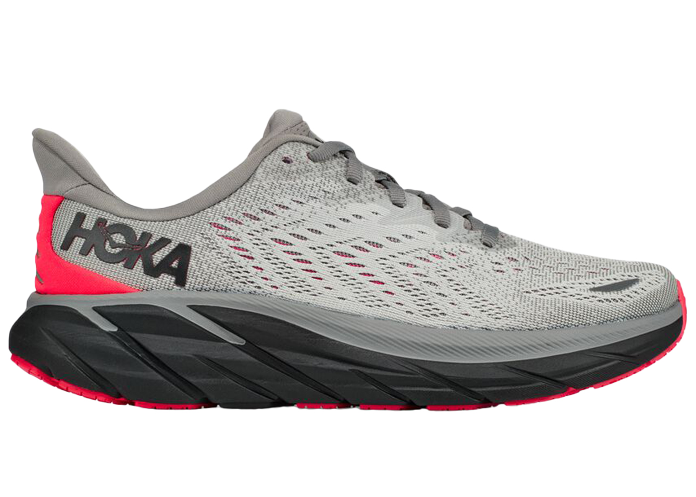 Hoka One One Clifton 8 Sharkskin Diva Pink (Women's) - vstockx