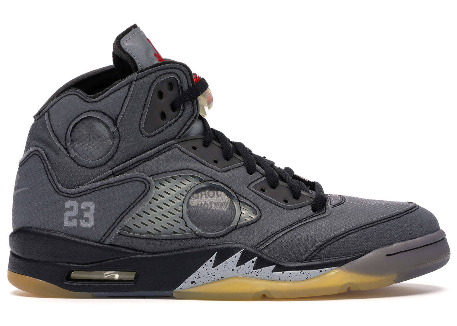 Jordan 5 Retro Off-White Black - vstockx