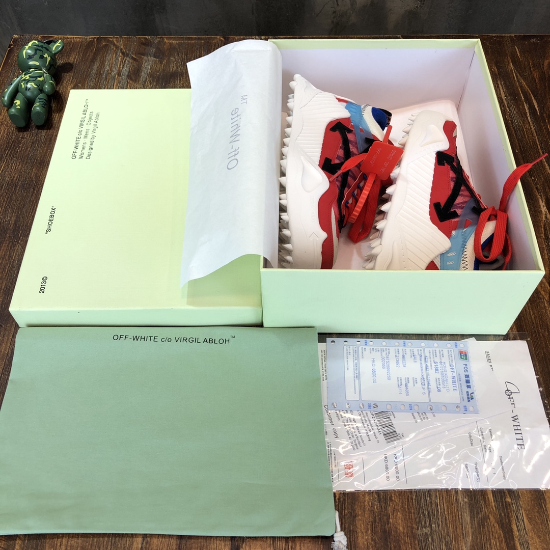 OFF-WHITE Odsy-1000 Red - vstockx