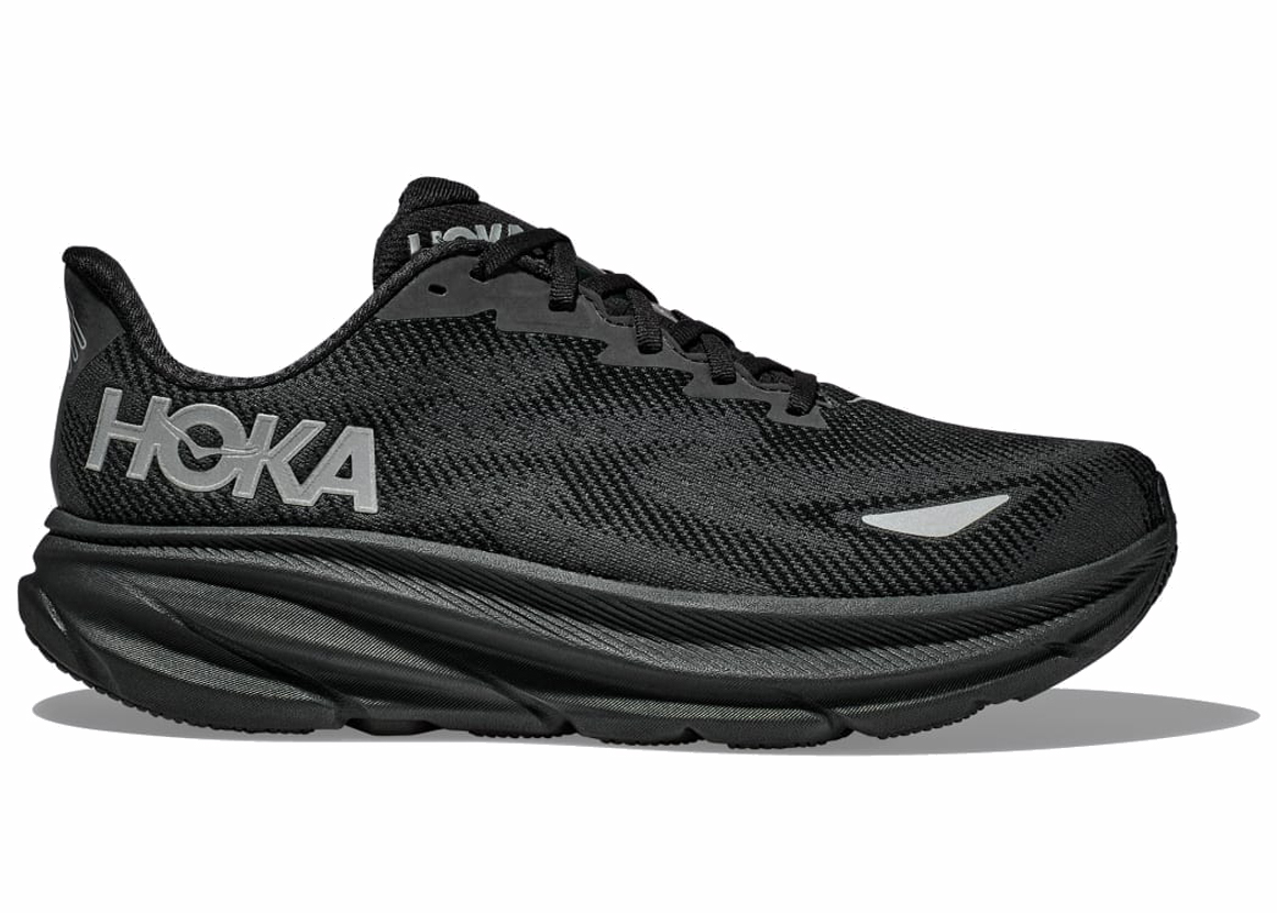 Hoka One One Clifton 9 GTX Black Black - vstockx