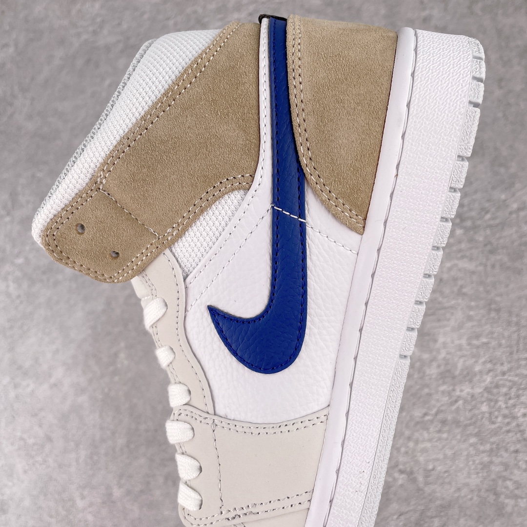 Jordan 1 Mid Tan Suede - vstockx