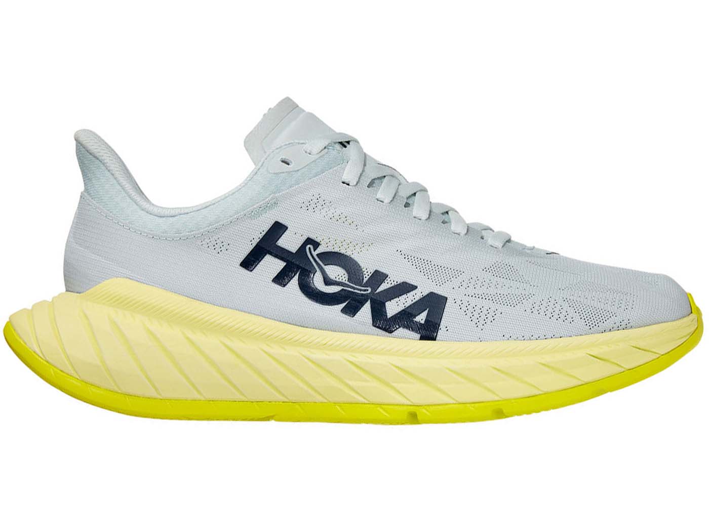 Hoka One One Carbon X 2 Blue Flower Luminary Green (Women's) - vstockx