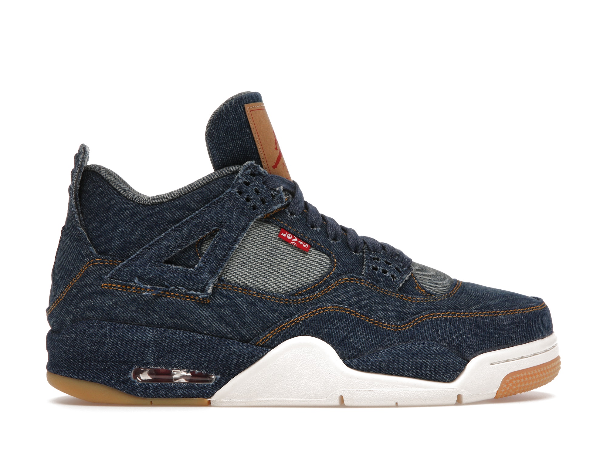 Jordan 4 Retro Levi's Denim (Tag with Levi's Logo) - vstockx