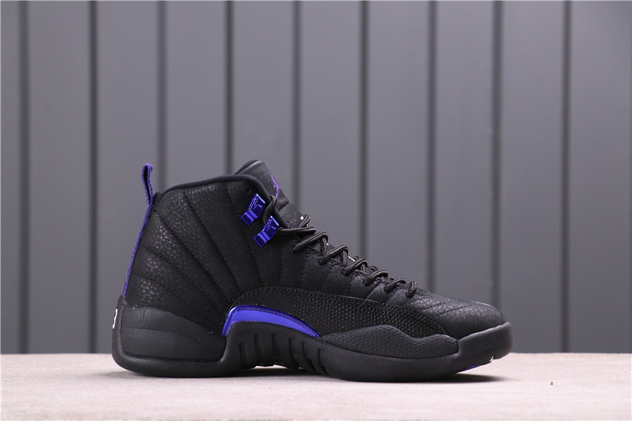 Jordan 12 Retro Black Dark Concord - vstockx
