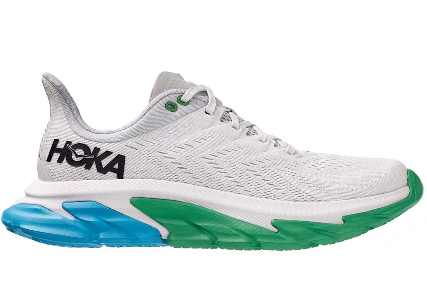 Hoka One One Clifton Edge Nimbus Cloud Green Blue - vstockx