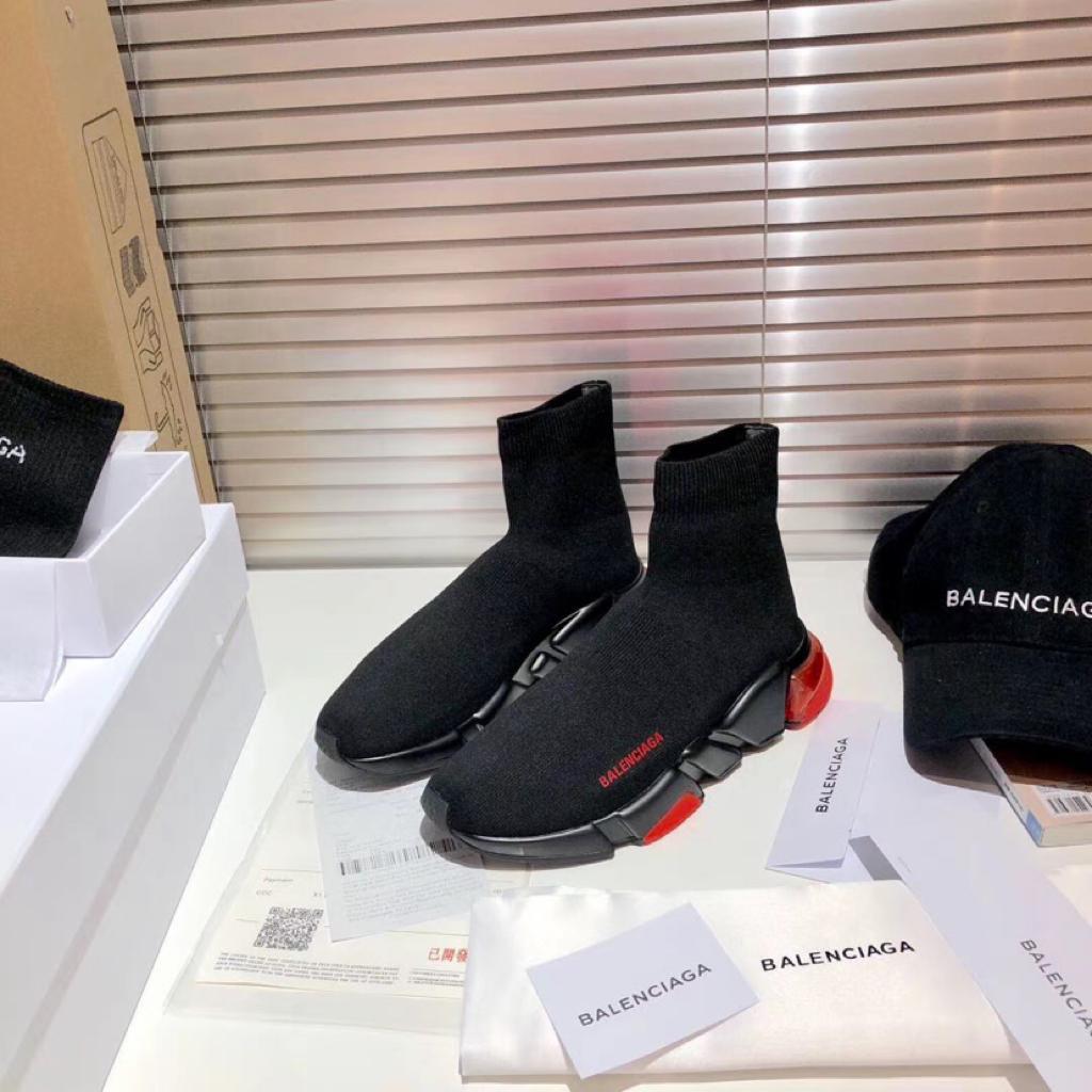 Balenciaga Speed Clearsole Red - vstockx