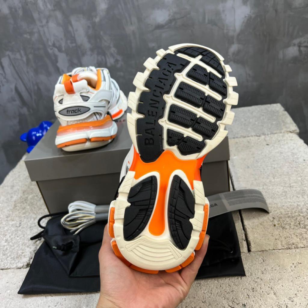 Balenciaga Track White Orange - vstockx