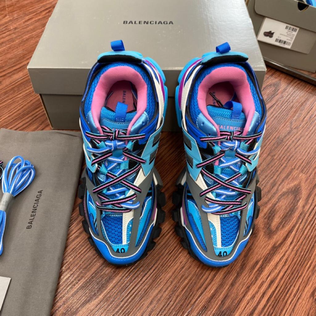 Balenciaga Track Runners Blue (W) - vstockx