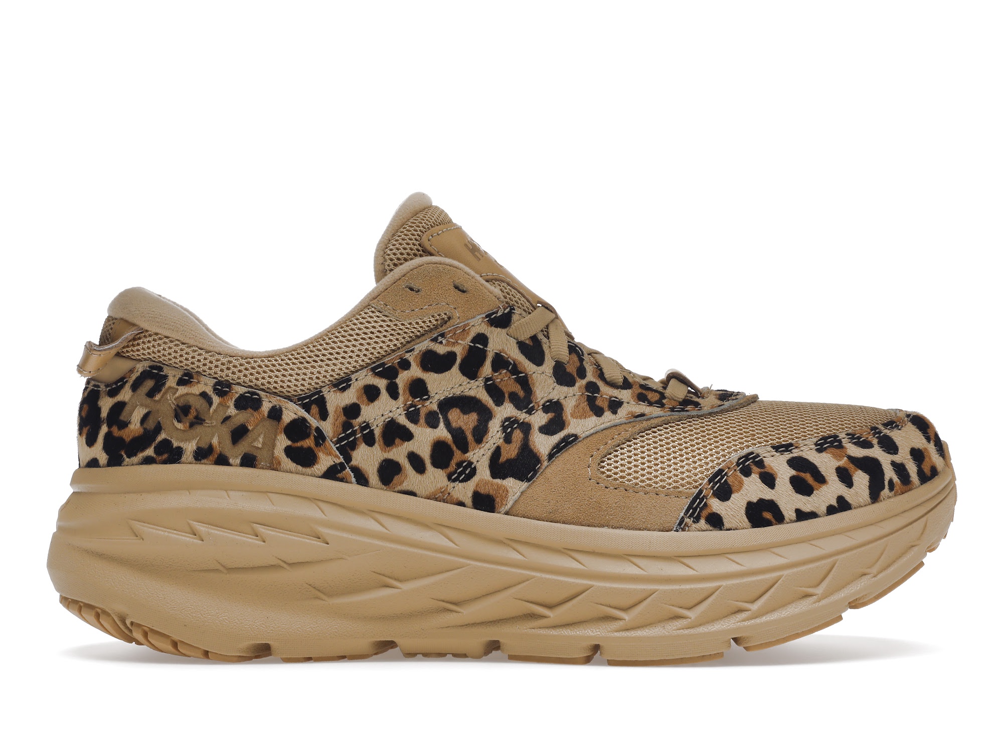 Hoka One One Bondi L Engineered Garments Sand Leopard - vstockx