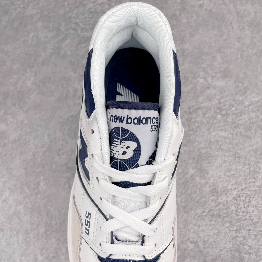 New Balance 550 Navy Blue - vstockx