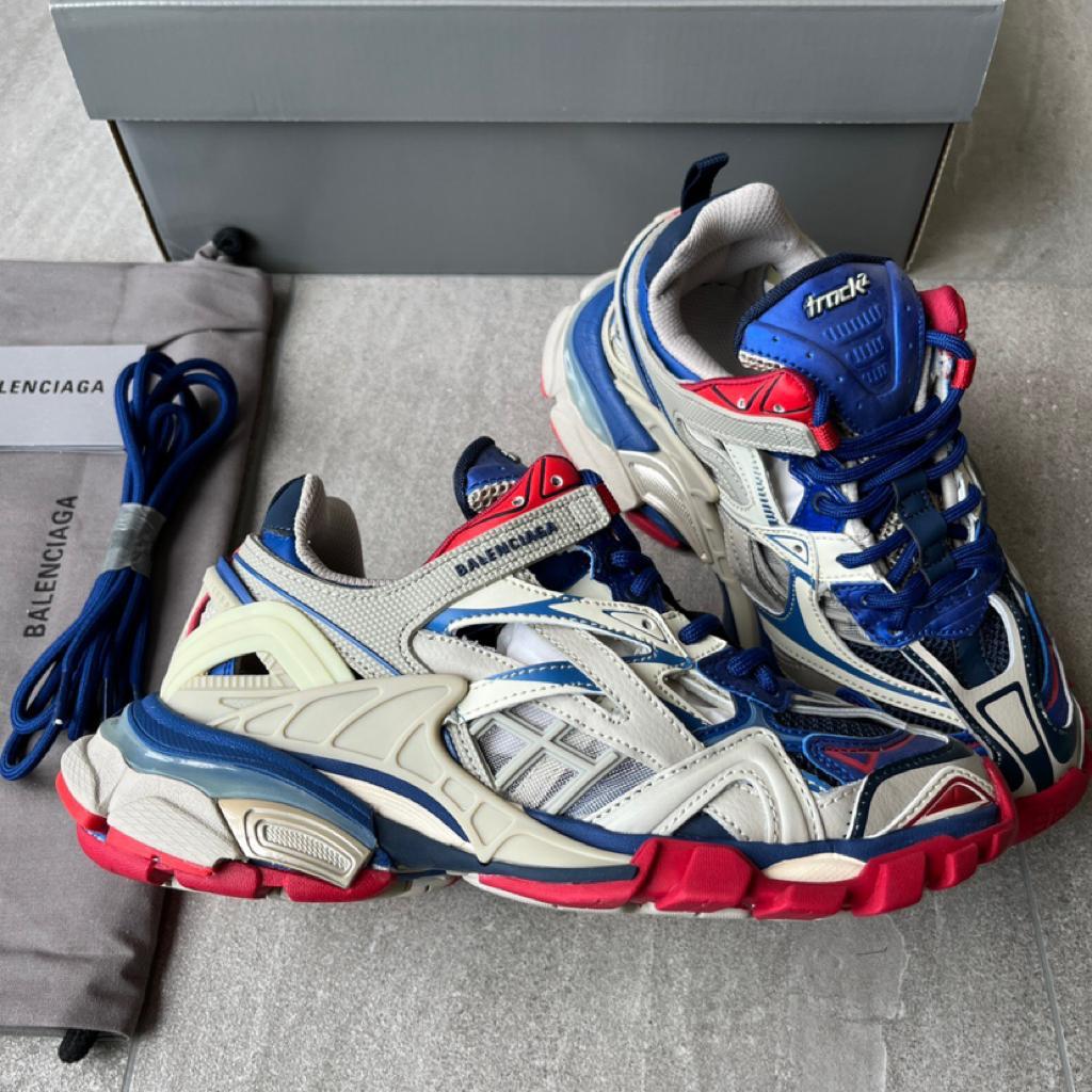 Balenciaga Track 2 Blue Red - vstockx