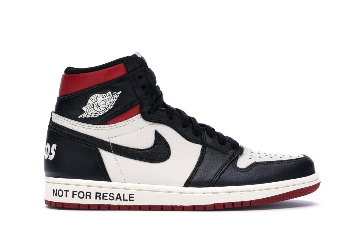 Jordan 1 Retro High Not for Resale Varsity Red - vstockx