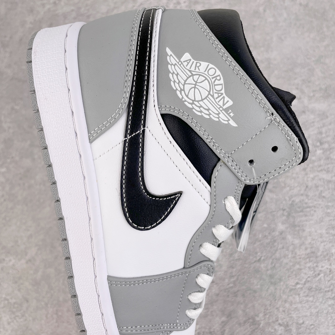 Jordan 1 Mid Light Smoke Grey Anthracite - vstockx