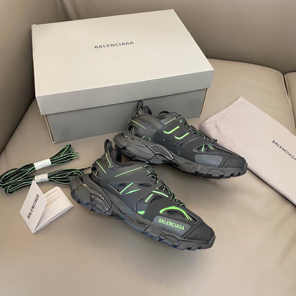 Balenciaga Track Black Green - vstockx
