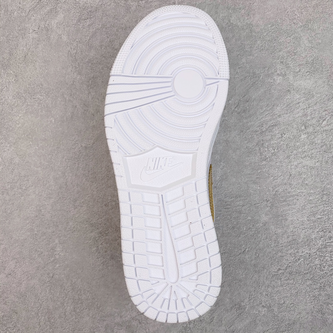 Jordan 1 Low White Metallic Gold (W) - vstockx