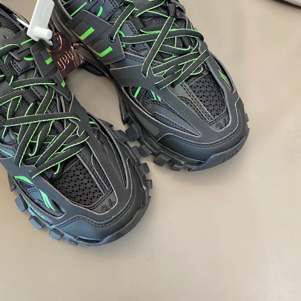 Balenciaga Track Black Green - vstockx