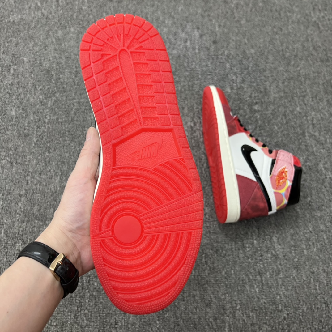 Jordan 1 High OG Spider-Man Across the Spider-Verse - vstockx