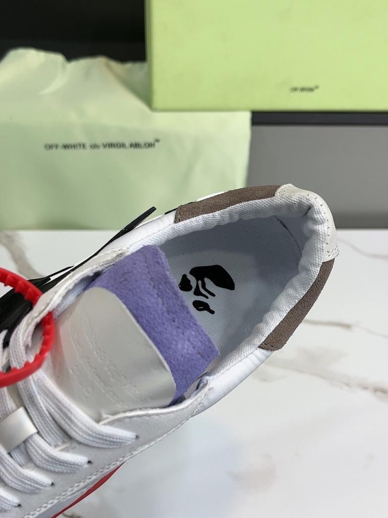 OFF-WHITE New Vulcanized Low White Black Grey Lilac - vstockx