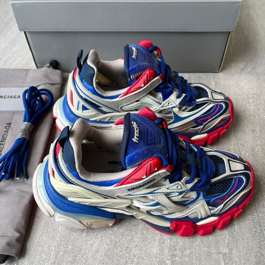Balenciaga Track 2 Blue Red - vstockx