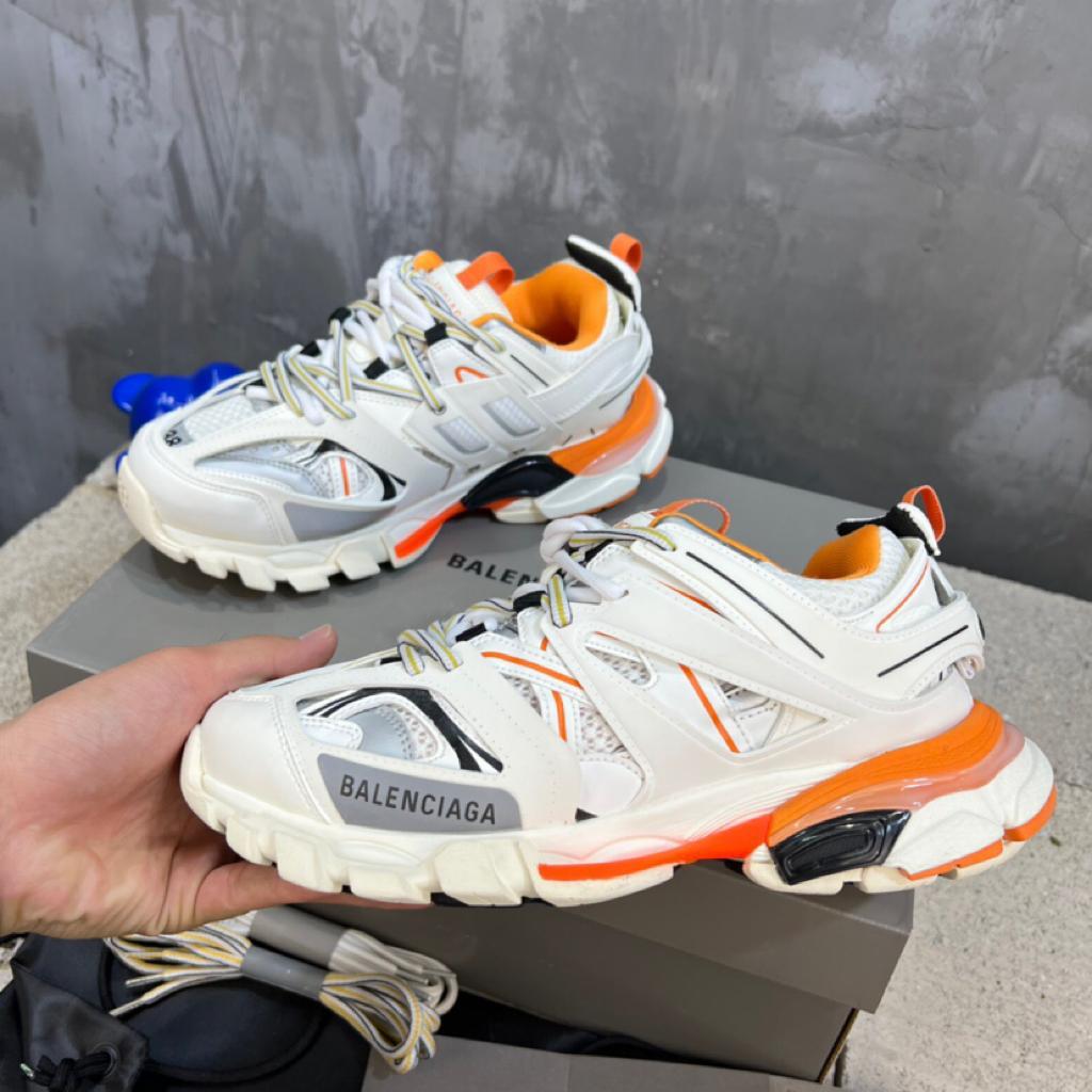 Balenciaga Track White Orange - vstockx