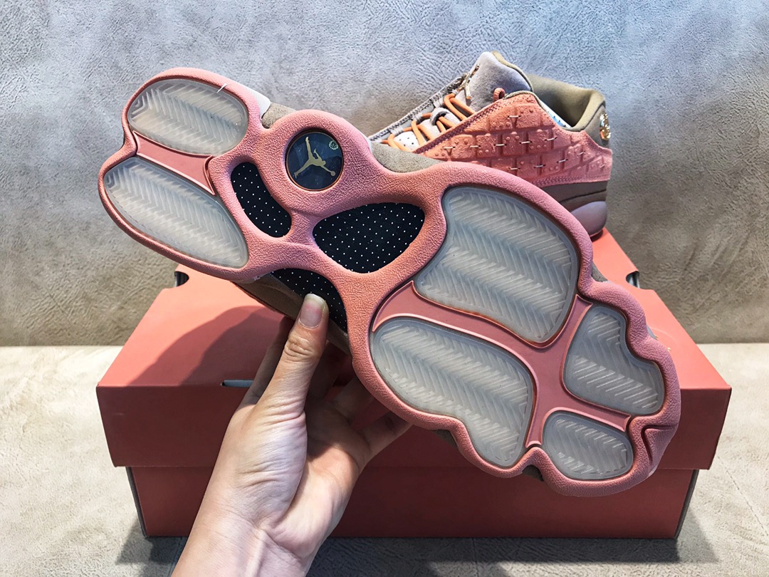 Jordan 13 Retro Low CLOT Sepia Stone - vstockx