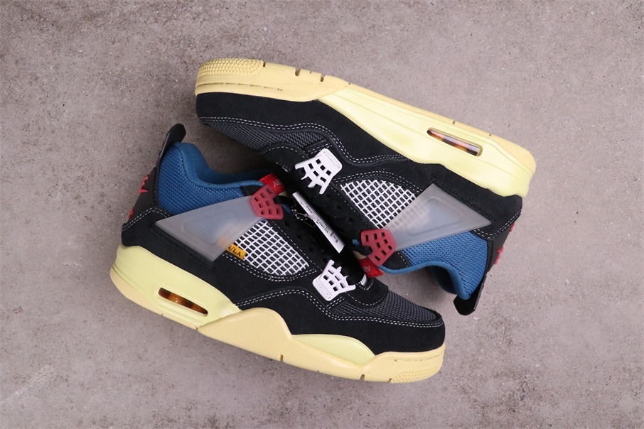 Jordan 4 Retro Union Off Noir - vstockx