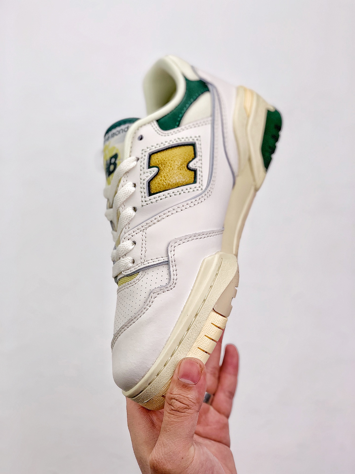 New Balance 550 Aime Leon Dore Natural Green - vstockx