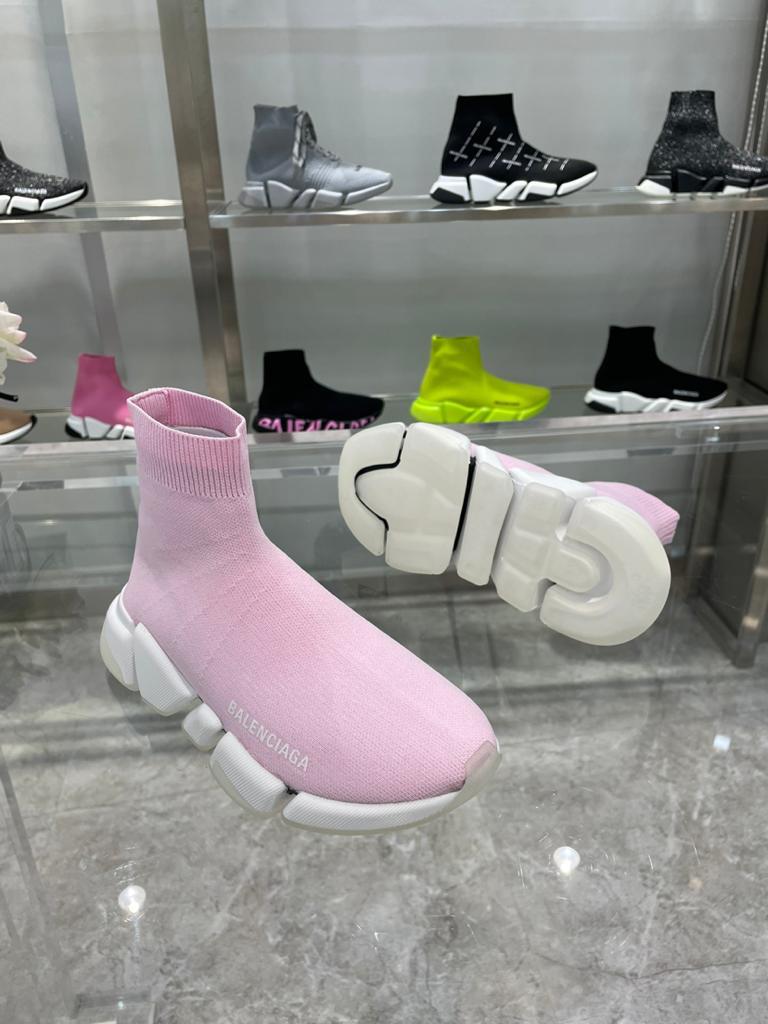 Balenciaga Speed 2.0 Pink White (W) - vstockx