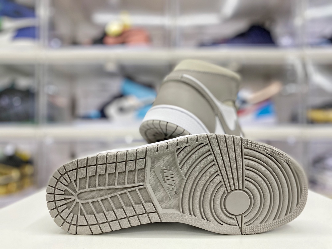 Jordan 1 Mid Linen - vstockx