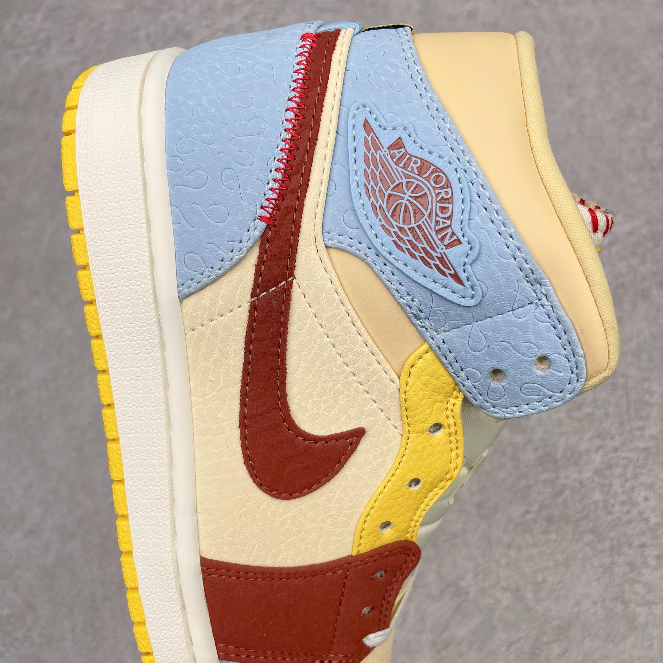 Jordan 1 Mid SE Fearless Maison Chateau Rouge - vstockx