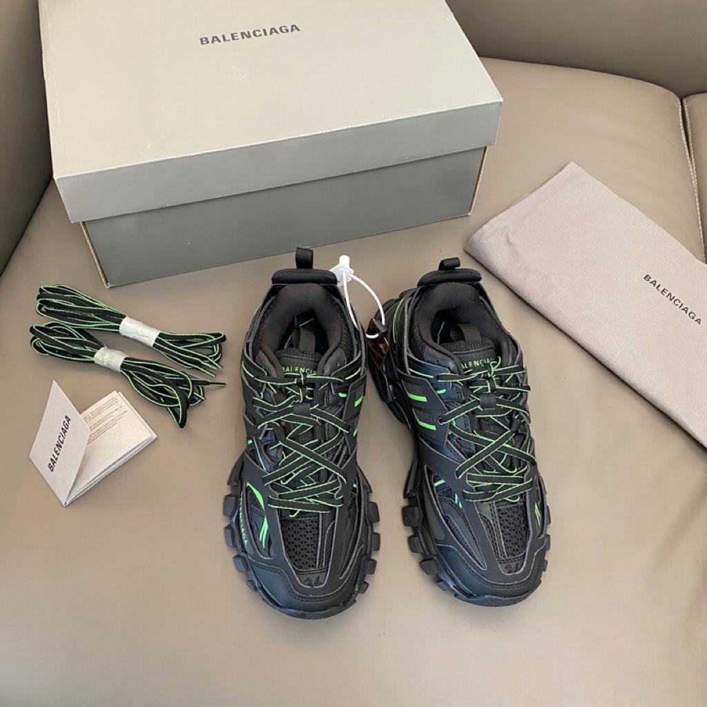 Balenciaga Track Black Green - vstockx
