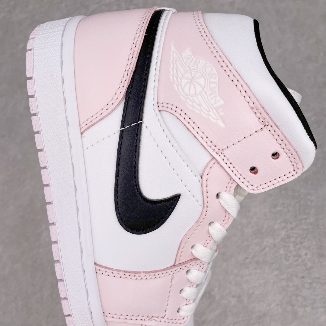 Jordan 1 Mid Barely Rose - vstockx