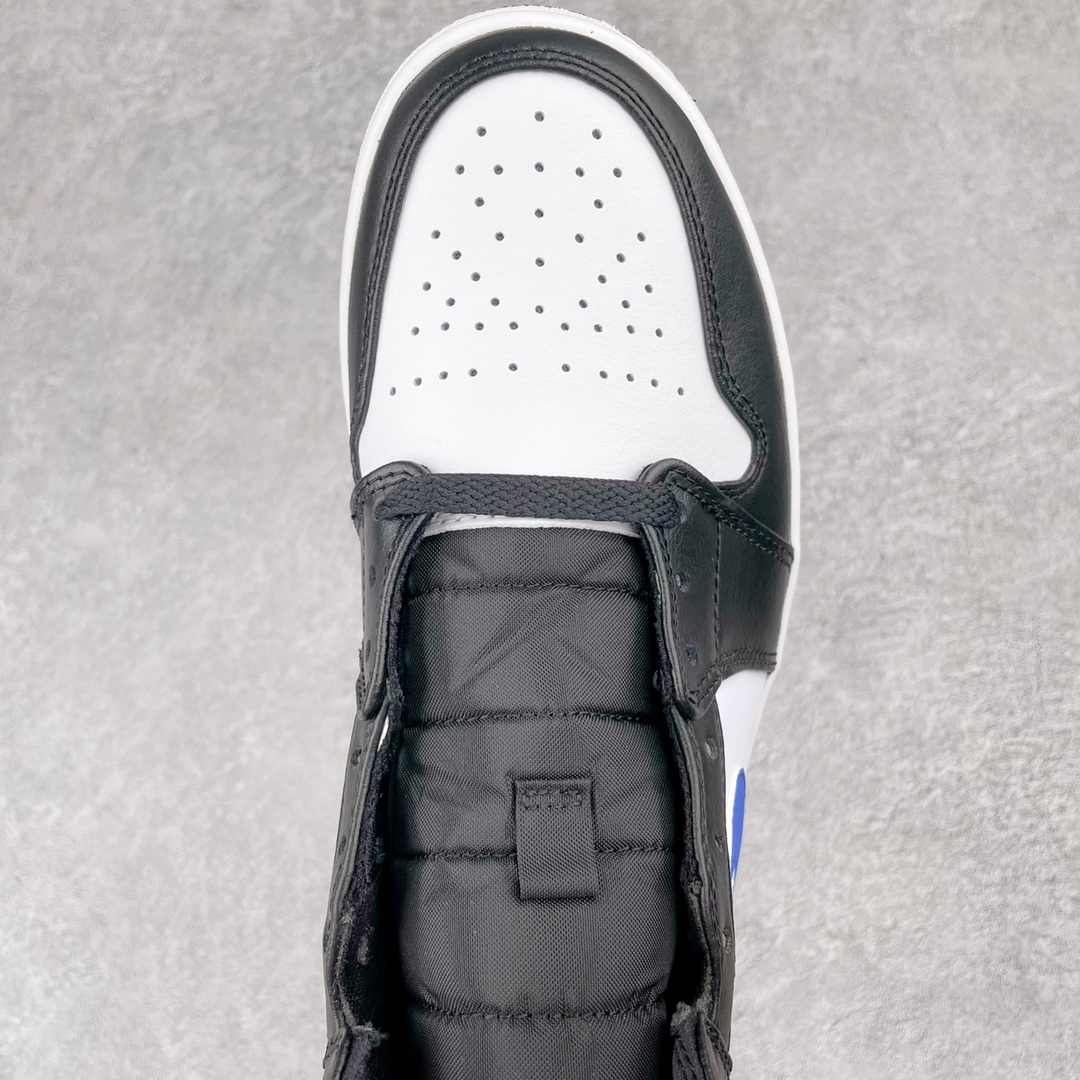 Jordan 1 Mid White Black Racer Blue - vstockx