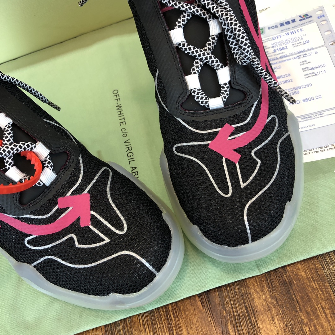 Off-White Odsy-1000 Transparent Fuchsia - vstockx