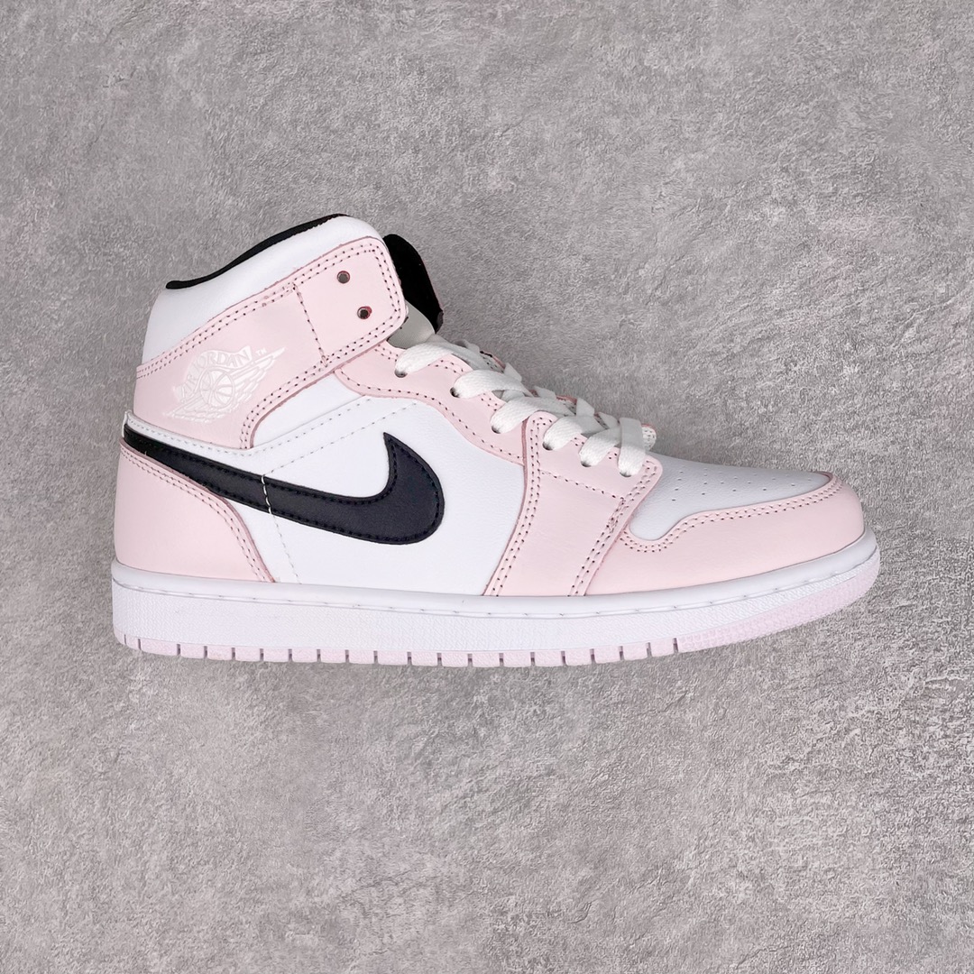 Jordan 1 Mid Barely Rose - vstockx