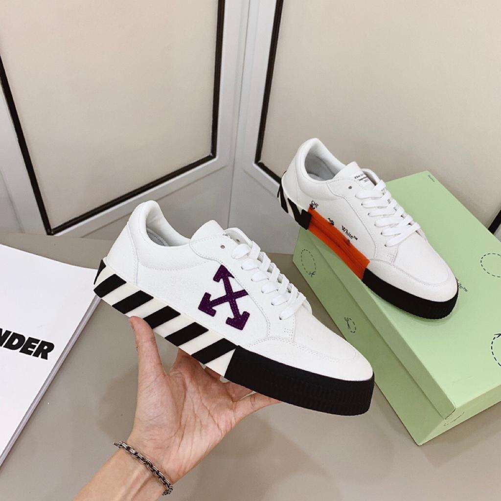 OFF-WHITE Vulc Low White/Purple SS21 - vstockx
