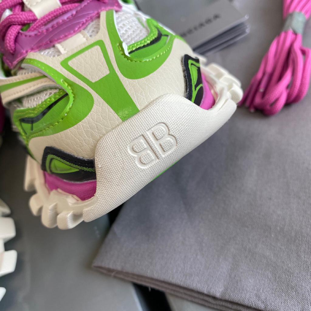 Balenciaga Track.2 Pink Green - vstockx