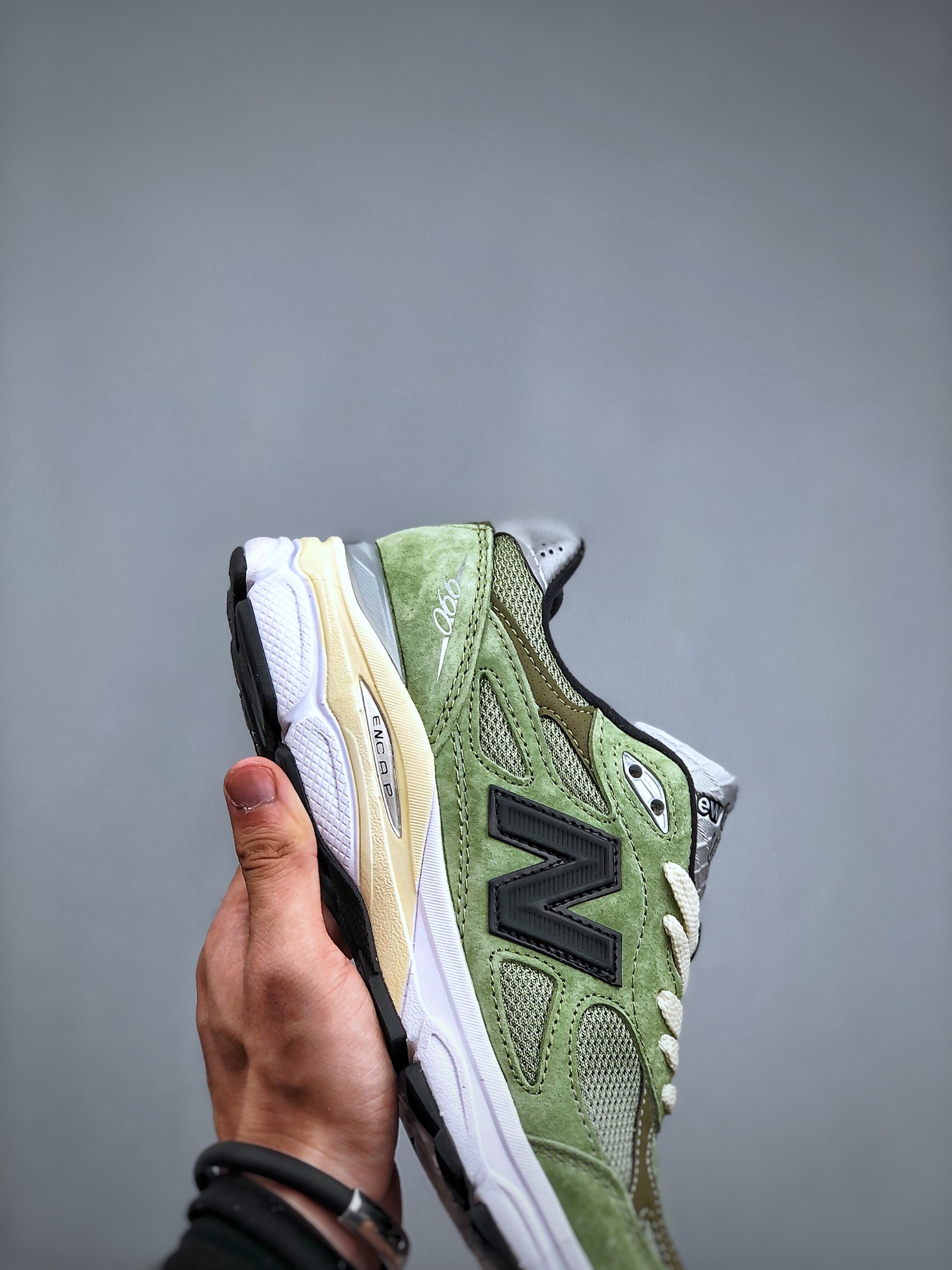 New Balance 990v3 JJJJound Olive - vstockx