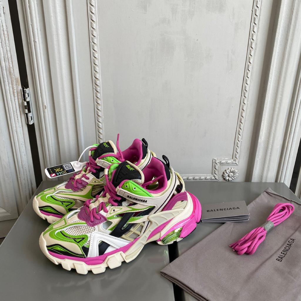 Balenciaga Track.2 Pink Green - vstockx