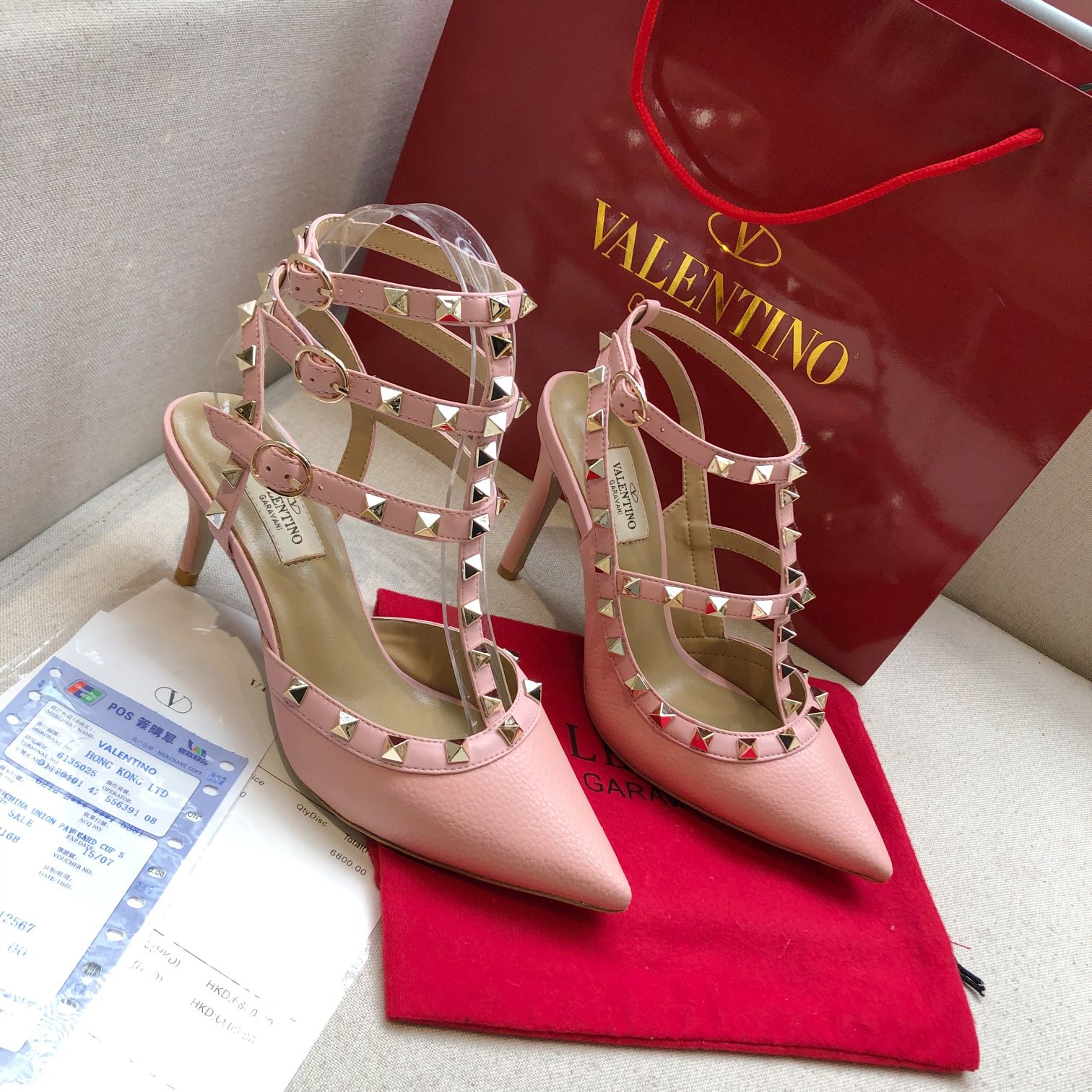 Valentino Garavani Roman Stud 65mm sandals Women 7 - vstockx