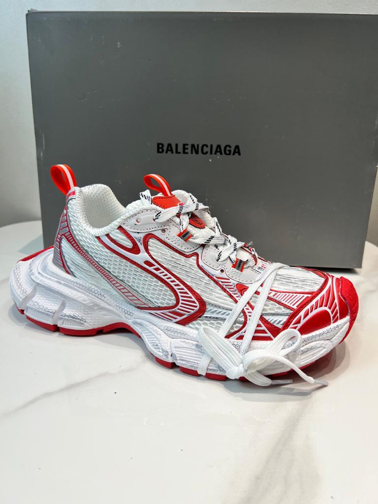Balenciaga 3XL White Red - vstockx