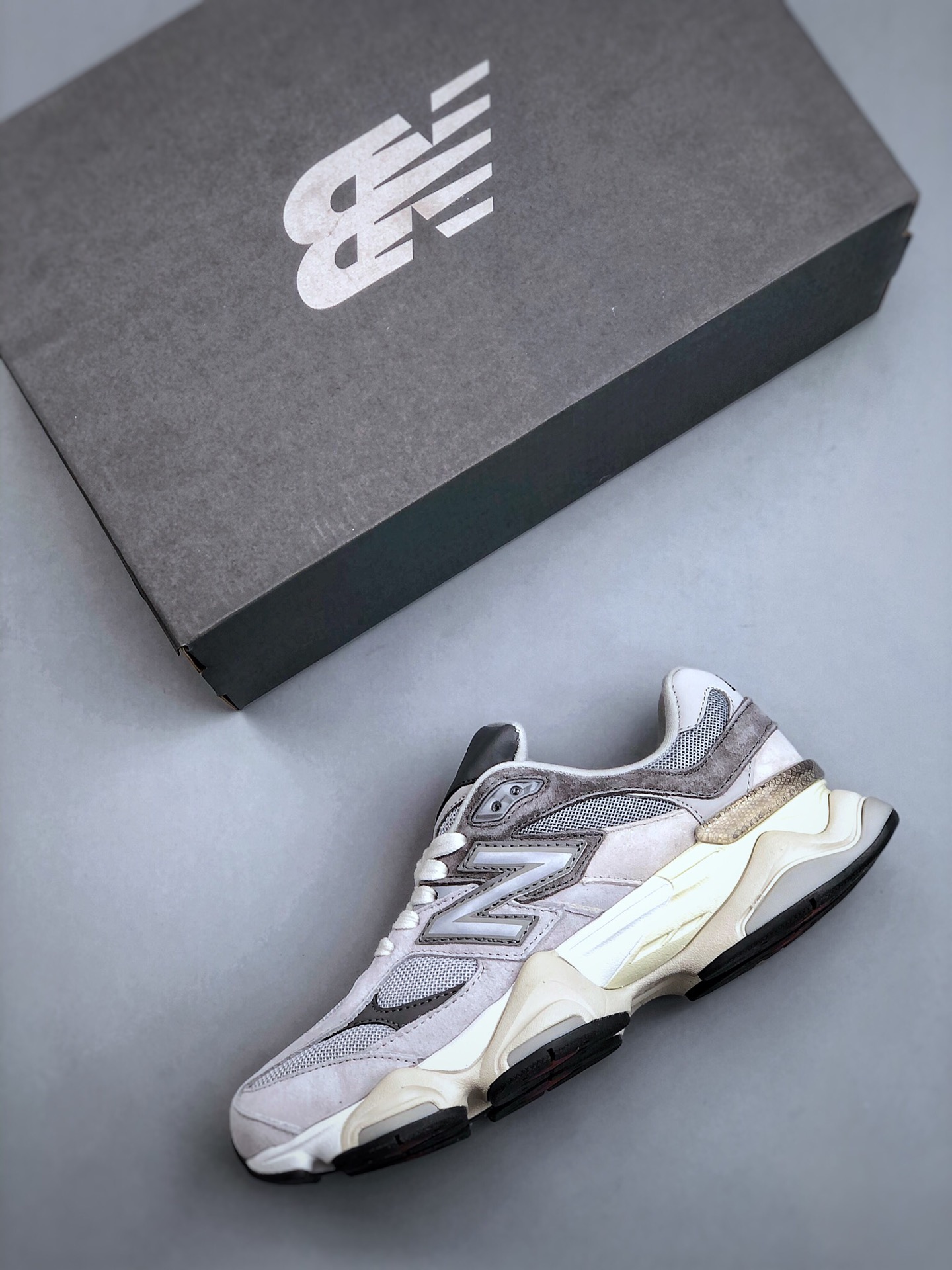 New Balance 9060 Rain Cloud Grey - vstockx