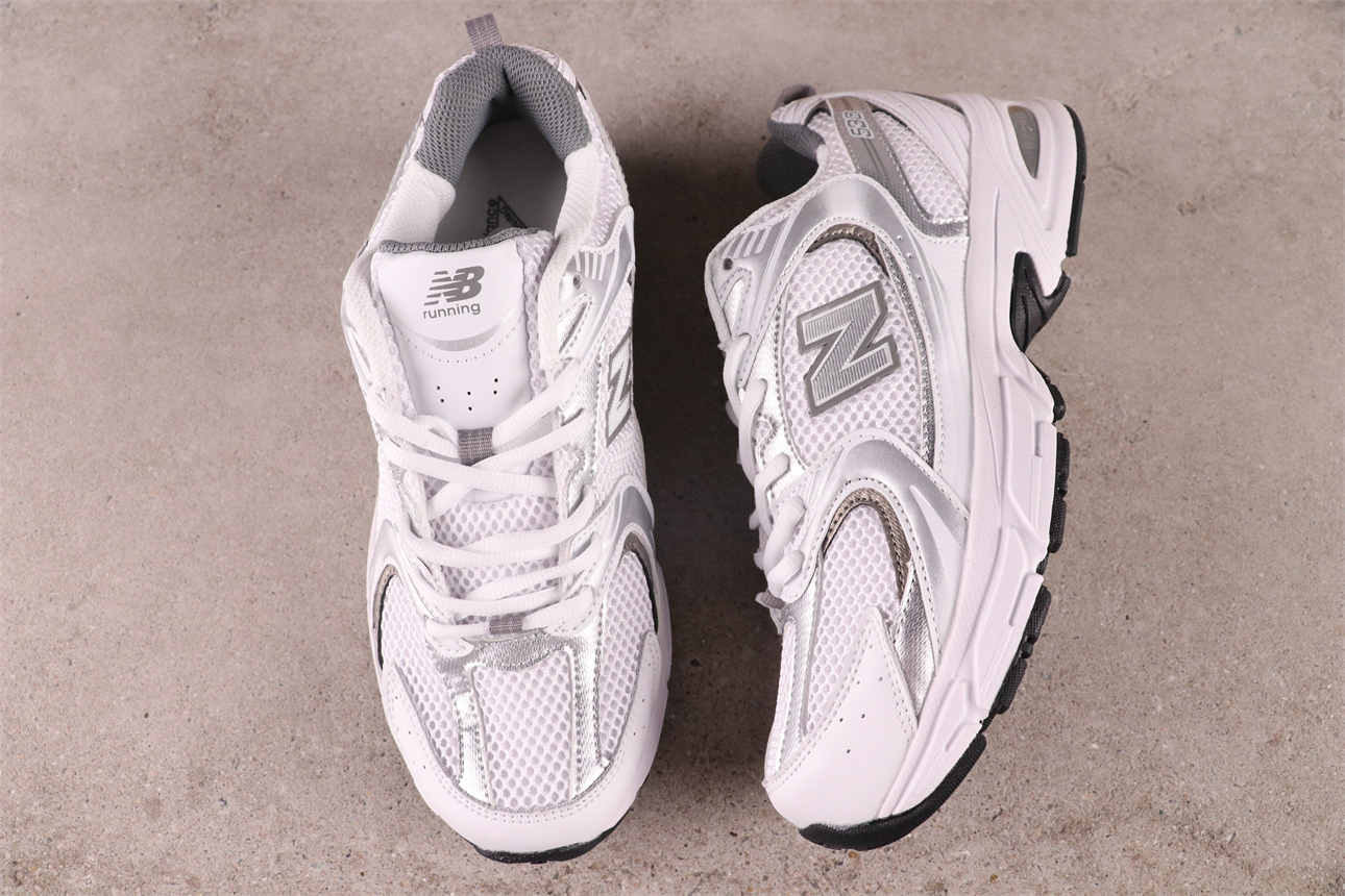 New Balance 530 White Silver Metallic - vstockx