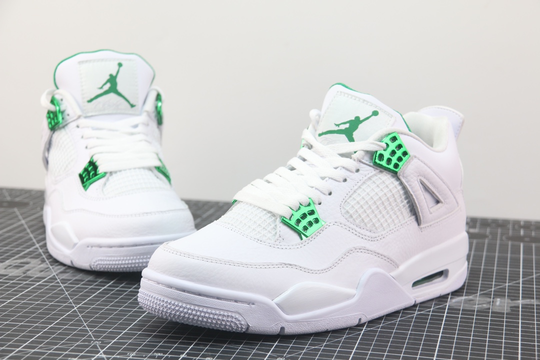 Jordan 4 Retro Metallic Green - vstockx