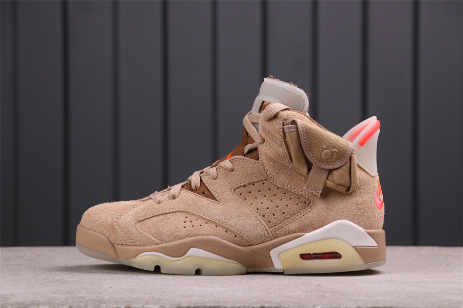 Jordan 6 Retro Travis Scott British Khaki - vstockx