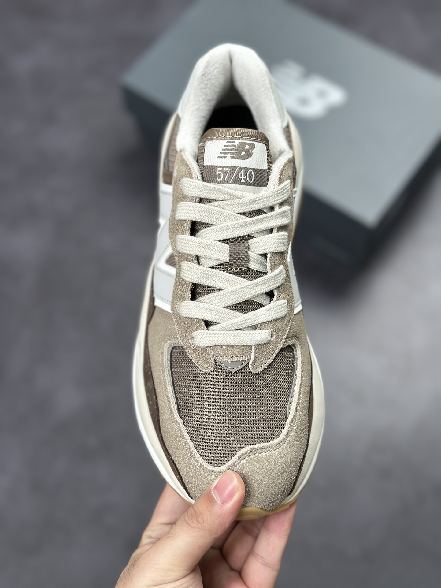 New Balance 57/40 Mushroom Black Coffee - vstockx