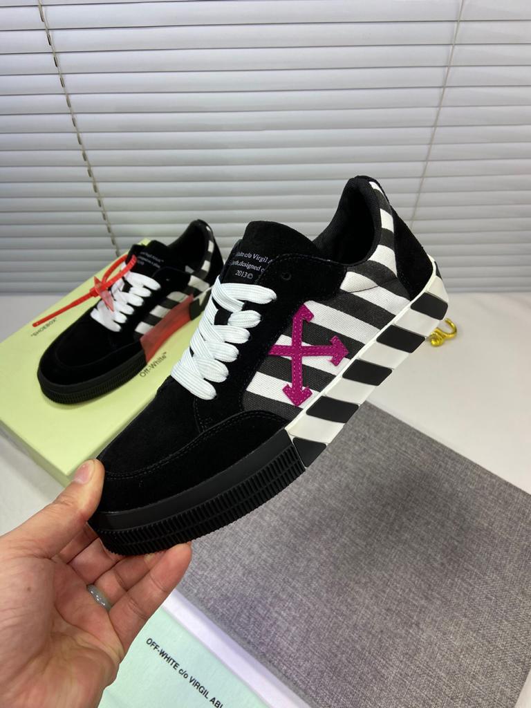 OFF-WHITE Vulc Low Stripe Violet SS20 - vstockx